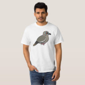 Witvleugelduif T-shirt (Voorkant volledig)