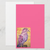 Witvleugelige Dove art Briefpapier (Voorkant / Achterkant)