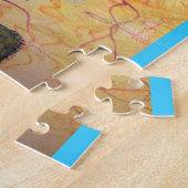 Witvleugelige Dove art Legpuzzel (Zijkant)