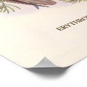 Witvleugelige rode torenvalk poster (Hoek)