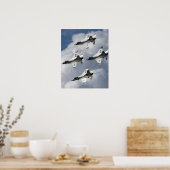 witvogels poster (Keuken)