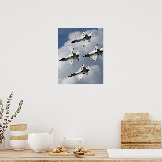witvogels poster (Keuken)