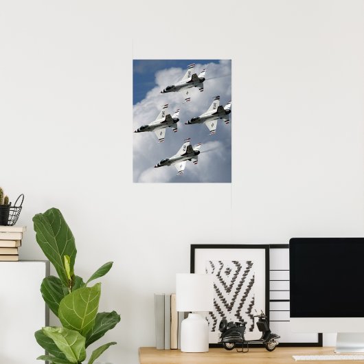 witvogels poster (Thuiskantoor)