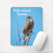 Witvolle mugrog muismat (Met muis)