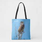 Witvolle mugrog tote bag (Voorkant)