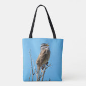 Witvolle mugrog tote bag (Achterkant)