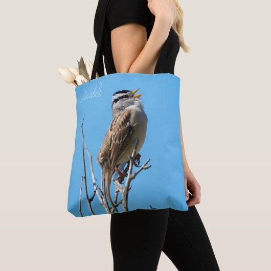 Witvolle mugrog tote bag (Dichtbij)