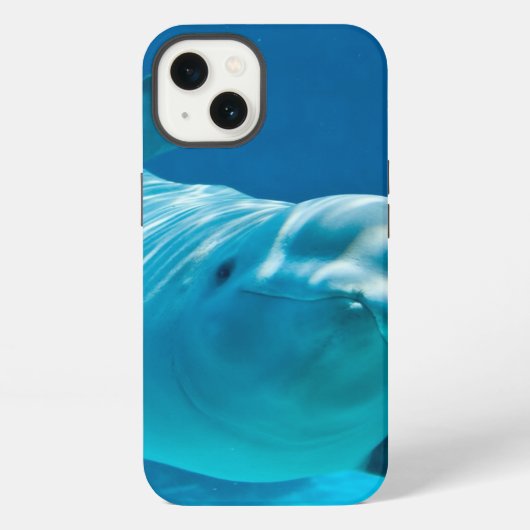 Witwalvis iPhone Hoesje (Achterkant)