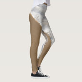 Witwassen in de oceaan leggings (Rechts)