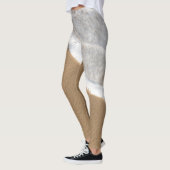 Witwassen in de oceaan leggings (Links)