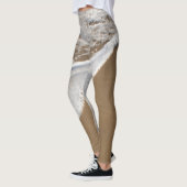 Witwassen in de oceaan leggings (Links)