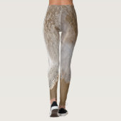 Witwassen in de oceaan leggings (Achterkant)