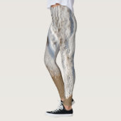 Witwassen in de oceaan leggings (Links)