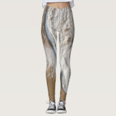 Witwassen in de oceaan leggings (Voorkant)