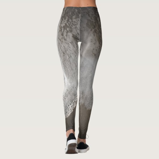 Witwassen in de oceaan leggings (Achterkant)