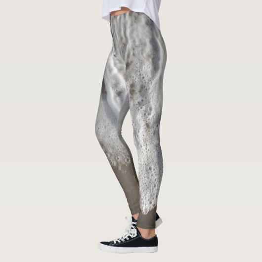 Witwassen in de oceaan leggings (Links)
