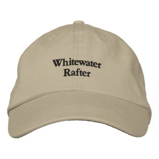 Witwaterraftster — Geborduurde Hoed Pet