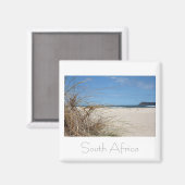 Witzand Beach Sand South Africa SA Magnet (Voorkant / Achterkant)