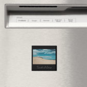 Witzand Beach Sand South Africa SA Magnet (Insitu (Vaatwasser))