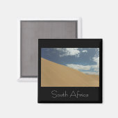 Witzand Beach Sand South Africa SA Magnet (Voorkant / Achterkant)