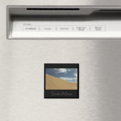 Witzand Beach Sand South Africa SA Magnet (Insitu (Vaatwasser))