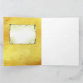 Witziger Weihnachtsbaum Kaart (Binnen)