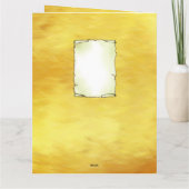 Witziger Weihnachtsbaum Kaart (Achterkant)