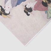 Wiven van Merchants van Yamaguchi Soken Tissuepapier (Detail)