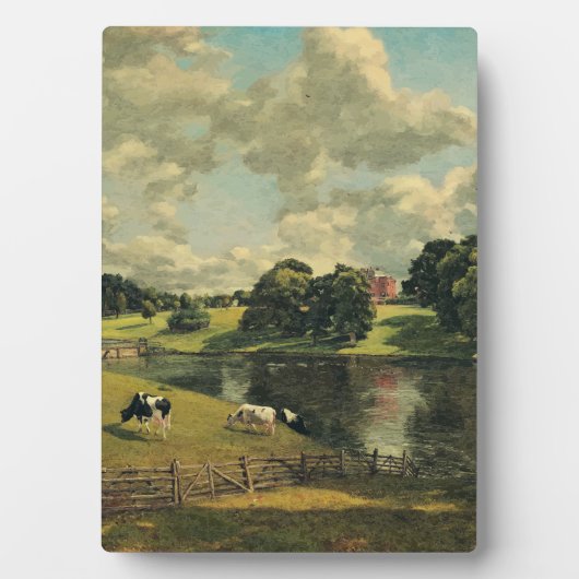 Wivenhoe Park door John Constable Fotoplaat (voorkant)