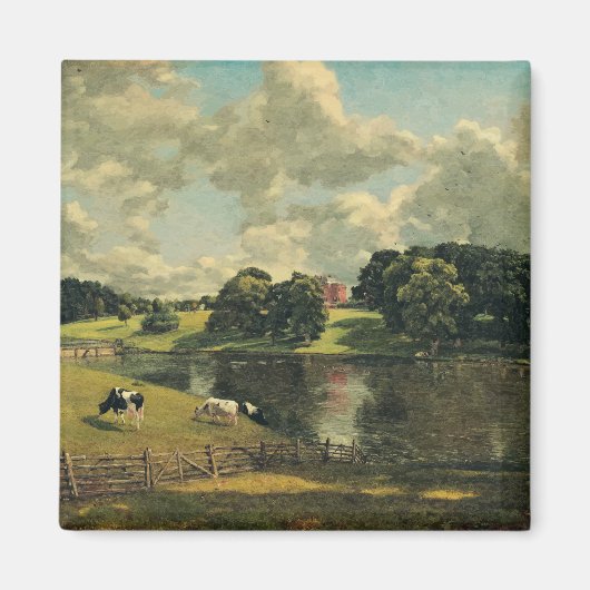 Wivenhoe Park door John Constable Magneet (Voorkant)