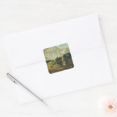 Wivenhoe Park door John Constable Vierkante Sticker (Envelop)