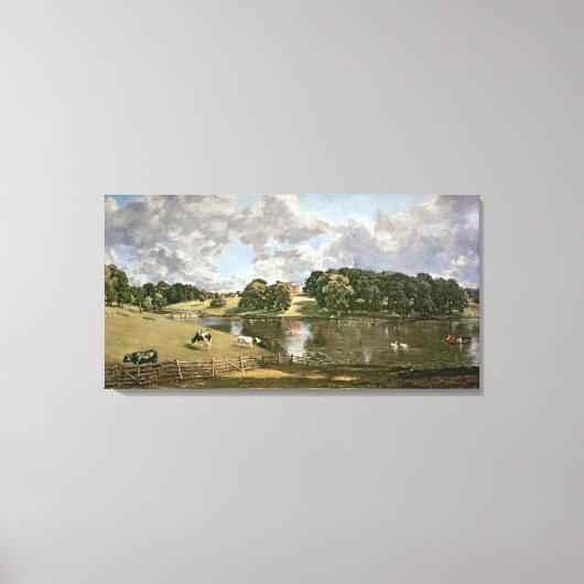Wivenhoe Park, Essex, 1816 Canvas Afdruk (Voorkant)