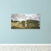 Wivenhoe Park, Essex, 1816 Canvas Afdruk (Insitu (Houten vloer))