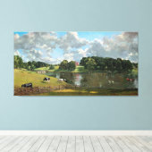 Wivenhoe Park, Essex van John Constable (1816) Canvas Afdruk (Insitu (Houten vloer))