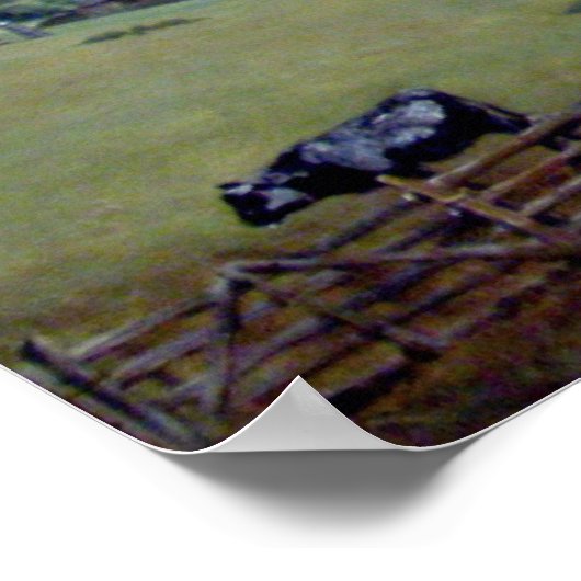 Wivenhoe Park van John Constable Poster (Hoek)