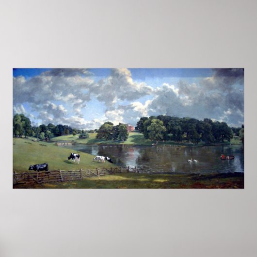 Wivenhoe Park van John Constable Poster (Voorkant)