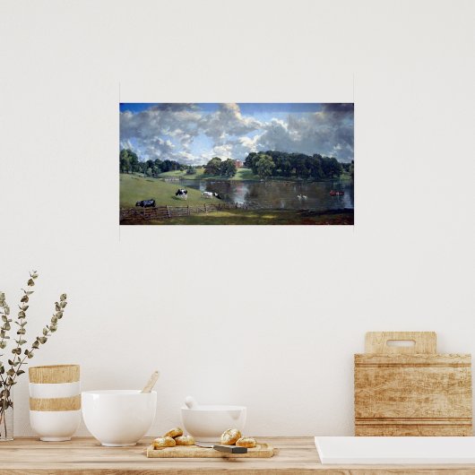 Wivenhoe Park van John Constable Poster (Keuken)