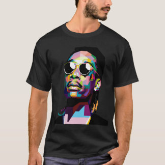 Wiz Khalifa grappige retro vriend T-shirt