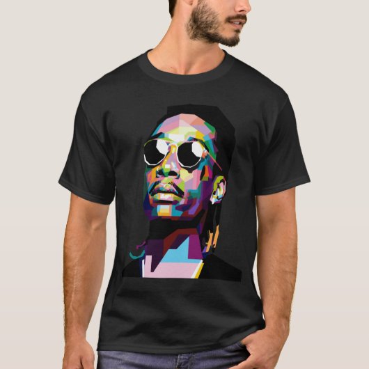 Wiz Khalifa grappige retro vriend T-shirt (Voorkant)