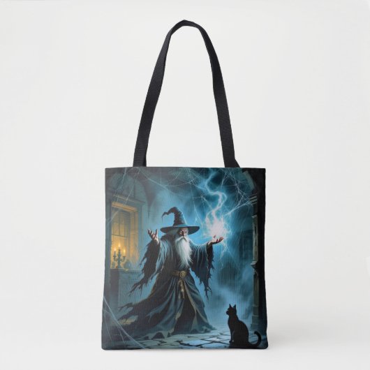 Wizand Cat Tote Bag (Voorkant)