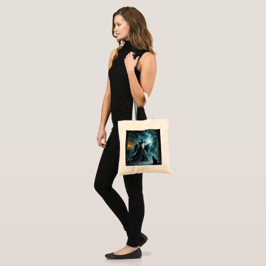 Wizand Cat Tote Bag (Voorkant (model))