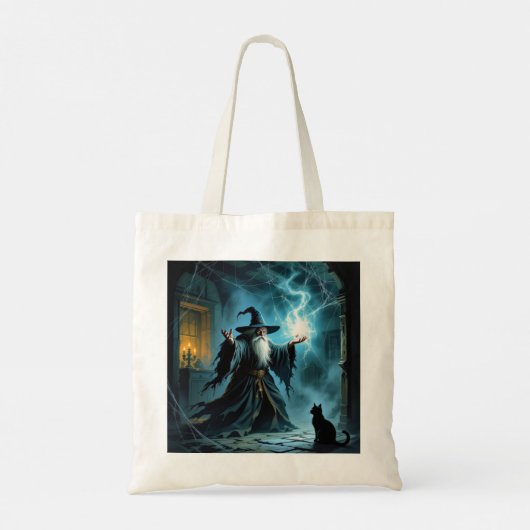 Wizand Cat Tote Bag (Achterkant)