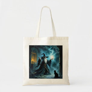 Wizand Cat Tote Bag