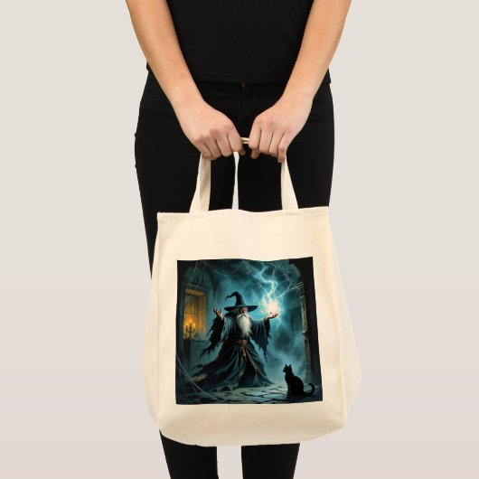 Wizand Cat Tote Bag (Voorkant (product))