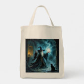 Wizand Cat Tote Bag (Achterkant)
