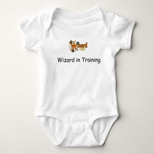 Wizard101 Baby Onesee - Tovenaar in training Romper (Voorkant)