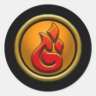 Wizard101 Brandschool Stickers