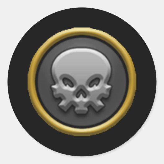 Wizard101 Death School Sticker (Voorkant)