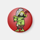 Wizard101 Doodle Pirate Gobbler Magneet (Voorkant)