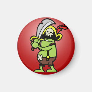 Wizard101 Doodle Pirate Gobbler Magneet